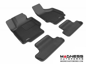 Audi TT/ TTS Floor Mats (Set of 4) - Black by 3D MAXpider (2008-2015) Audi TT/ TTS Floor Mats (Set of 4) - Black by 3D MAXpider (2008-2015)